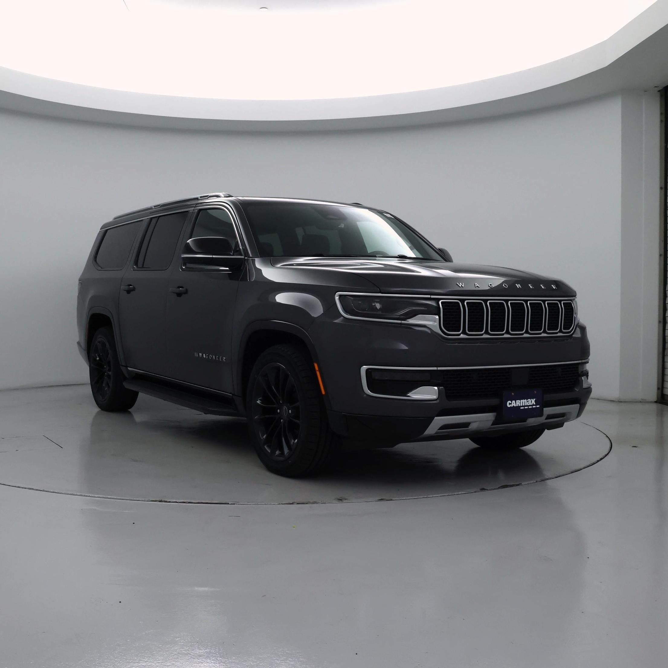 Gray 2023 Jeep Wagoneer L SUV / Crossover Four-Wheel Drive Automatic