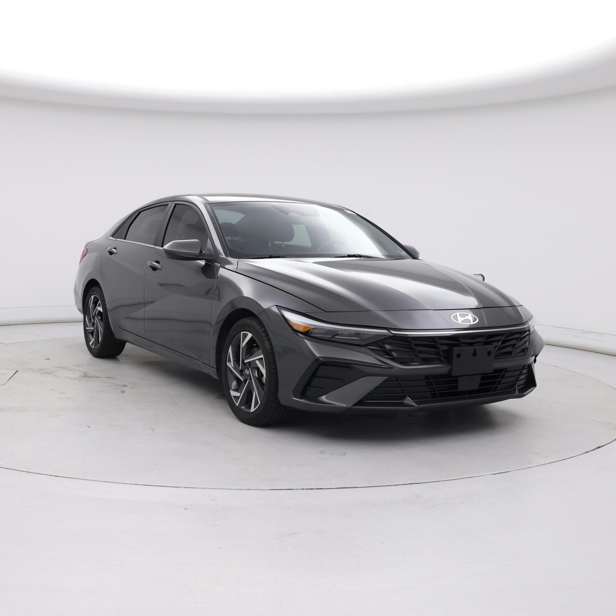 Gray 2024 Hyundai Elantra Sedan Front-Wheel Drive Automatic