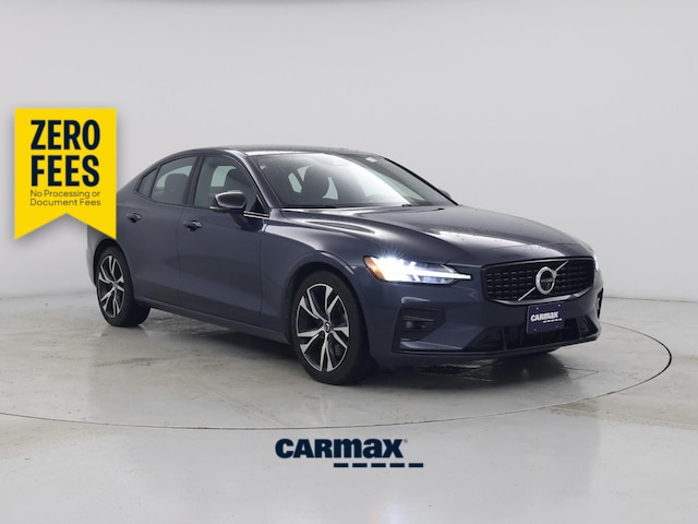 Blue 2022 Volvo S60 Sedan All-Wheel Drive Automatic