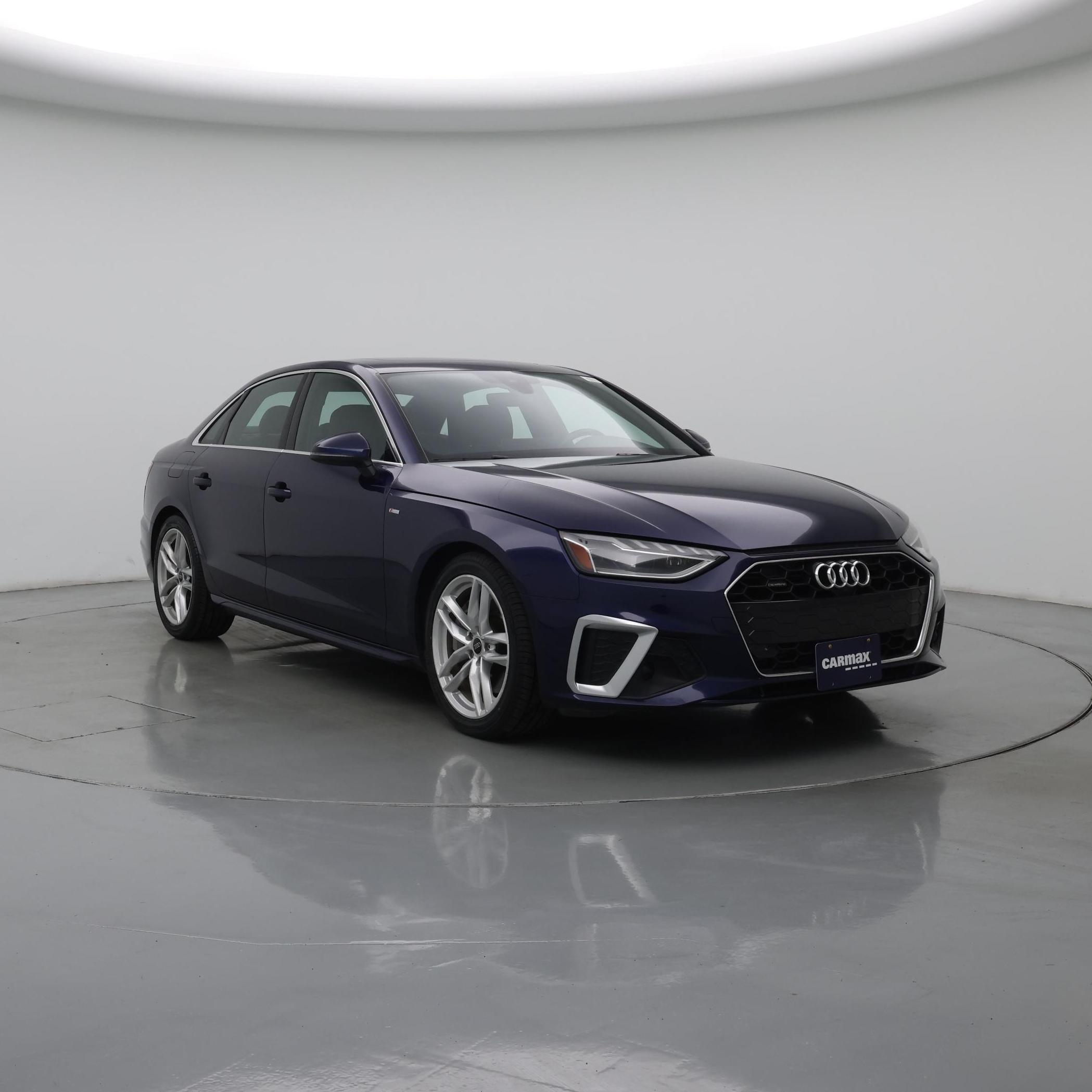 Blue 2024 Audi A4 Sedan All-Wheel Drive Automatic