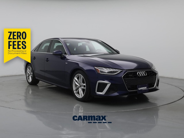 Blue 2024 Audi A4 Sedan All-Wheel Drive Automatic