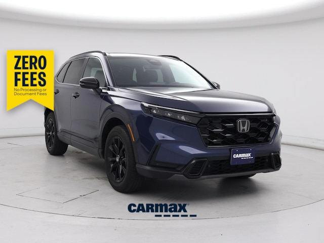 Blue 2025 Honda CR-V Hybrid SUV / Crossover All-Wheel Drive Automatic