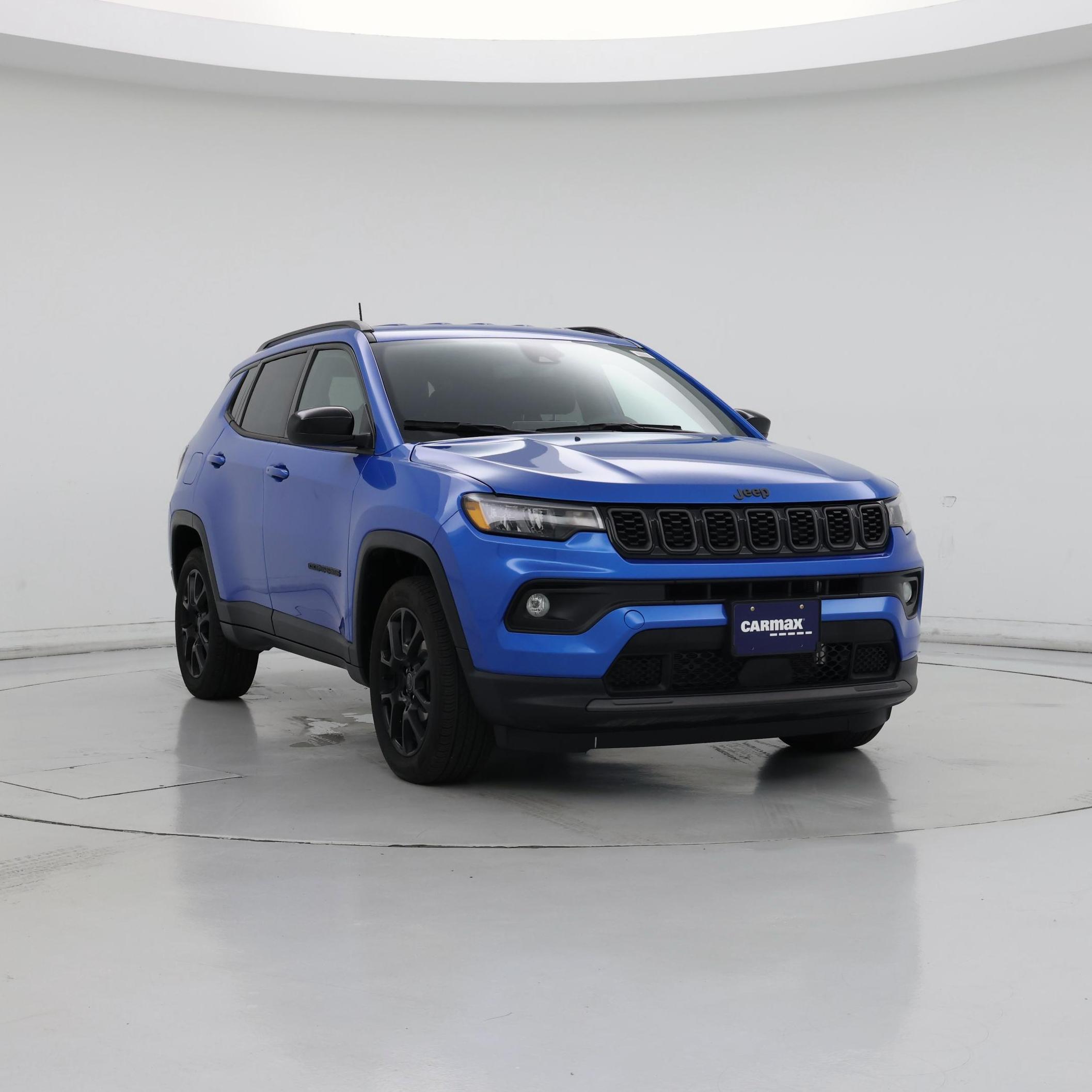 Blue 2025 Jeep Compass SUV / Crossover Four-Wheel Drive Automatic