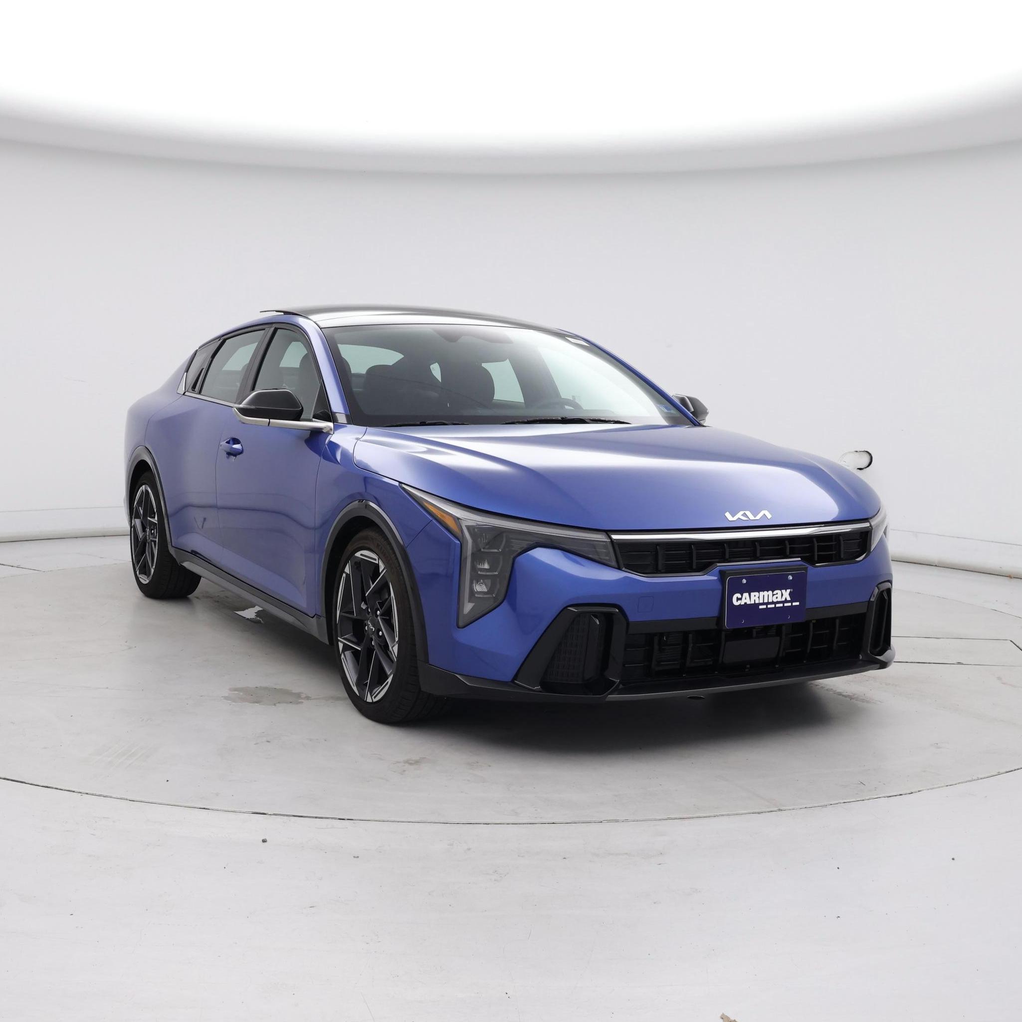Blue 2025 Kia K4 Sedan Front-Wheel Drive Automatic