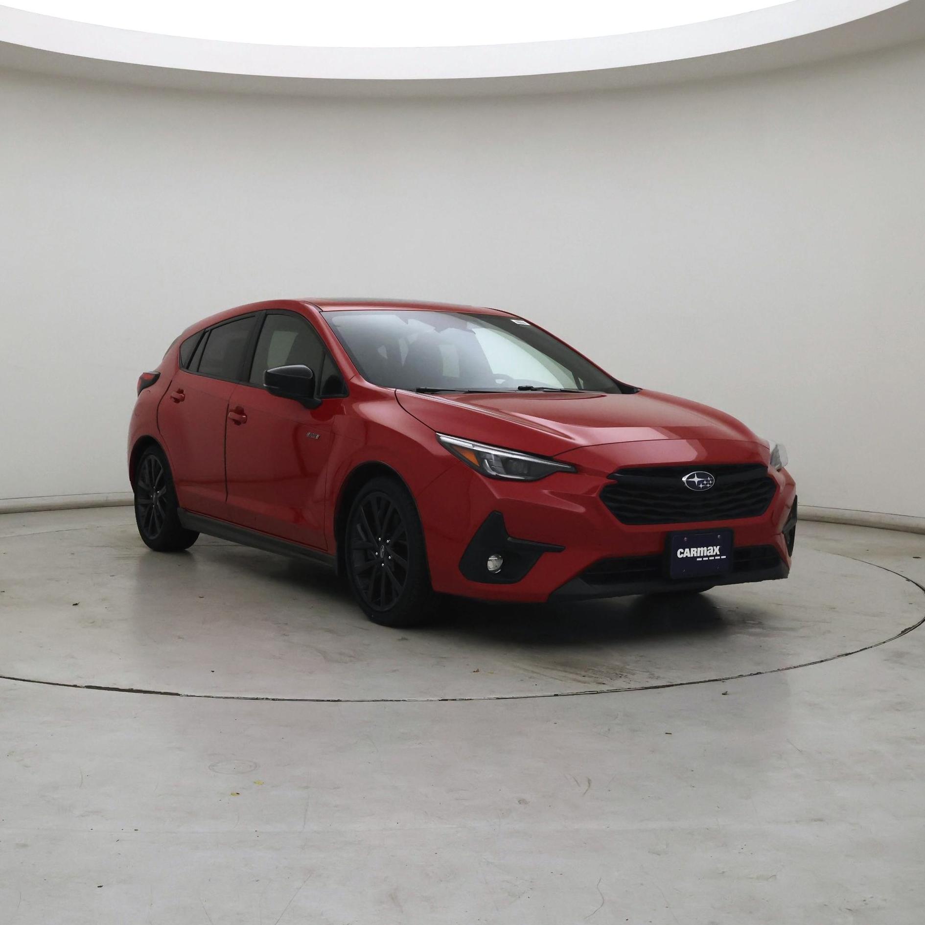 Red 2024 Subaru Impreza Wagon All-Wheel Drive Automatic