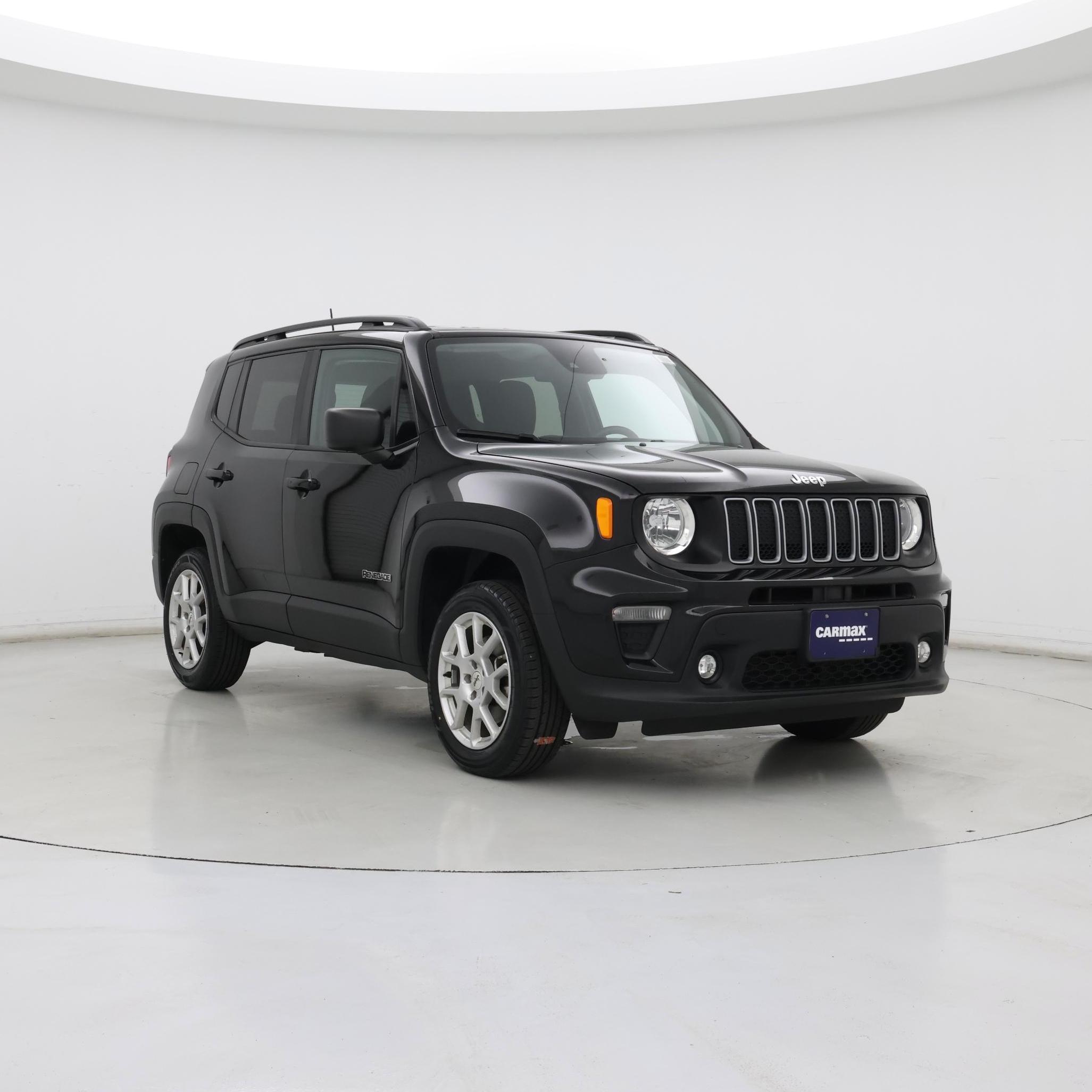 Black 2022 Jeep Renegade SUV / Crossover Four-Wheel Drive Automatic