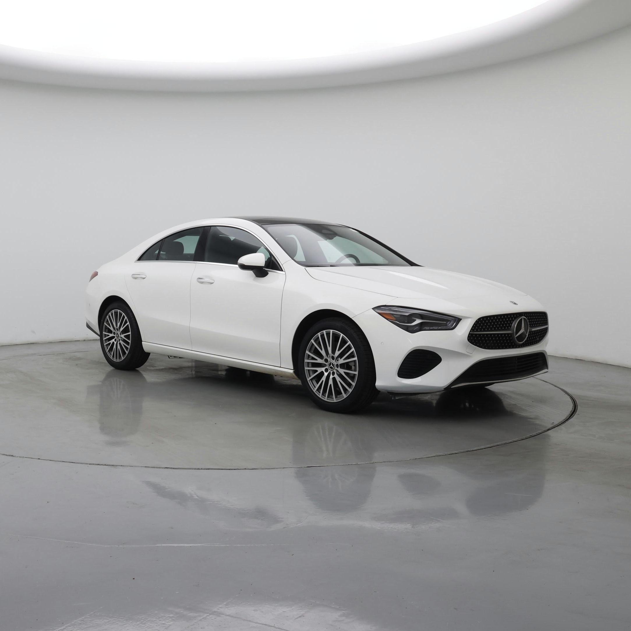 White 2025 Mercedes-Benz CLA Coupe Front-Wheel Drive Automatic