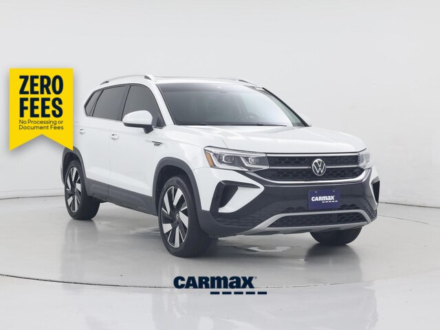 White 2024 Volkswagen Taos SUV / Crossover All-Wheel Drive Automatic