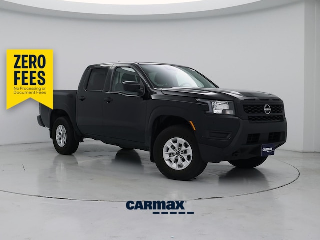 Black 2025 Nissan Frontier Pickup Truck Four-Wheel Drive Automatic