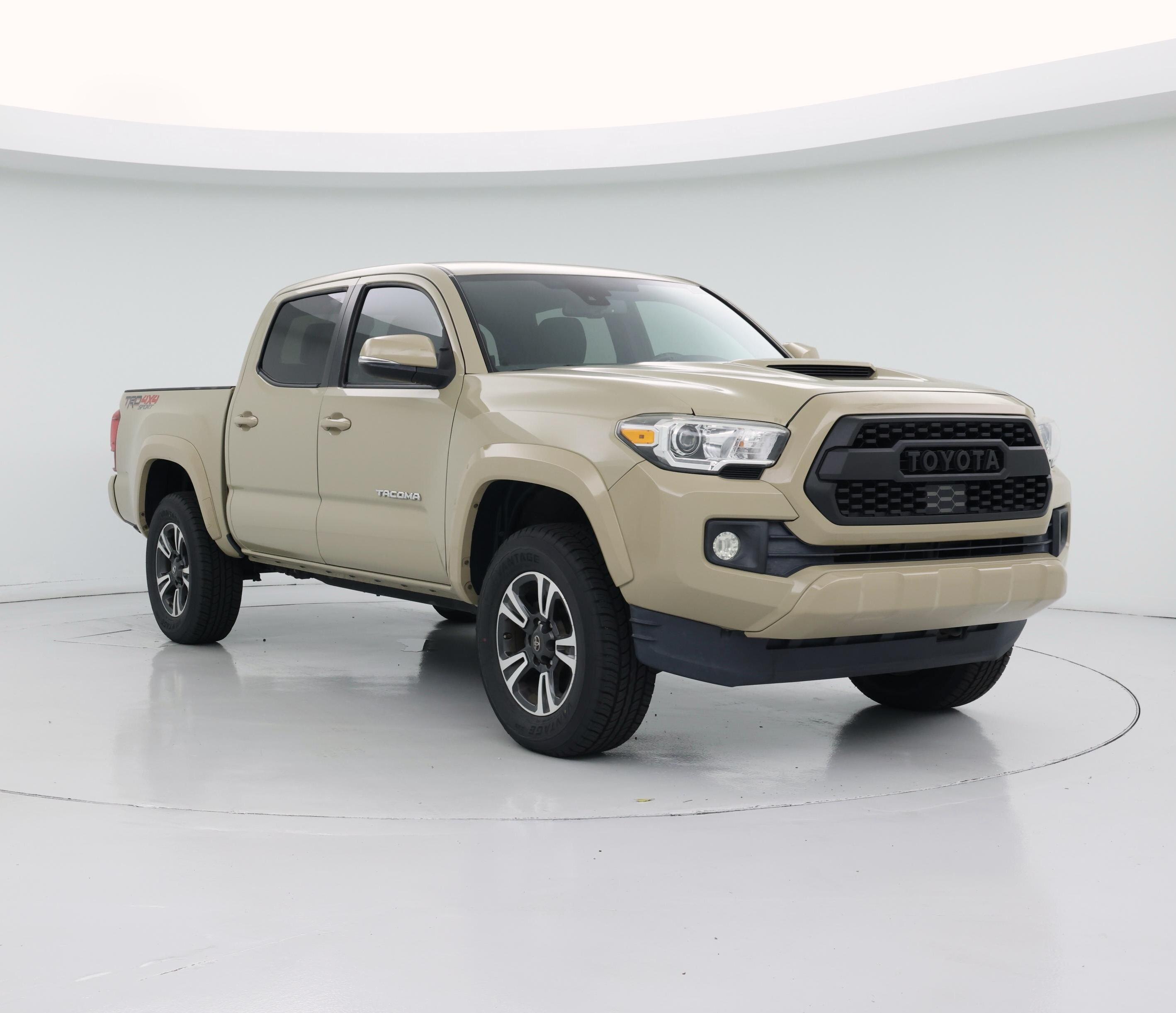 Brown (Tan) 2019 Toyota Tacoma Pickup Truck Four-Wheel Drive Automatic