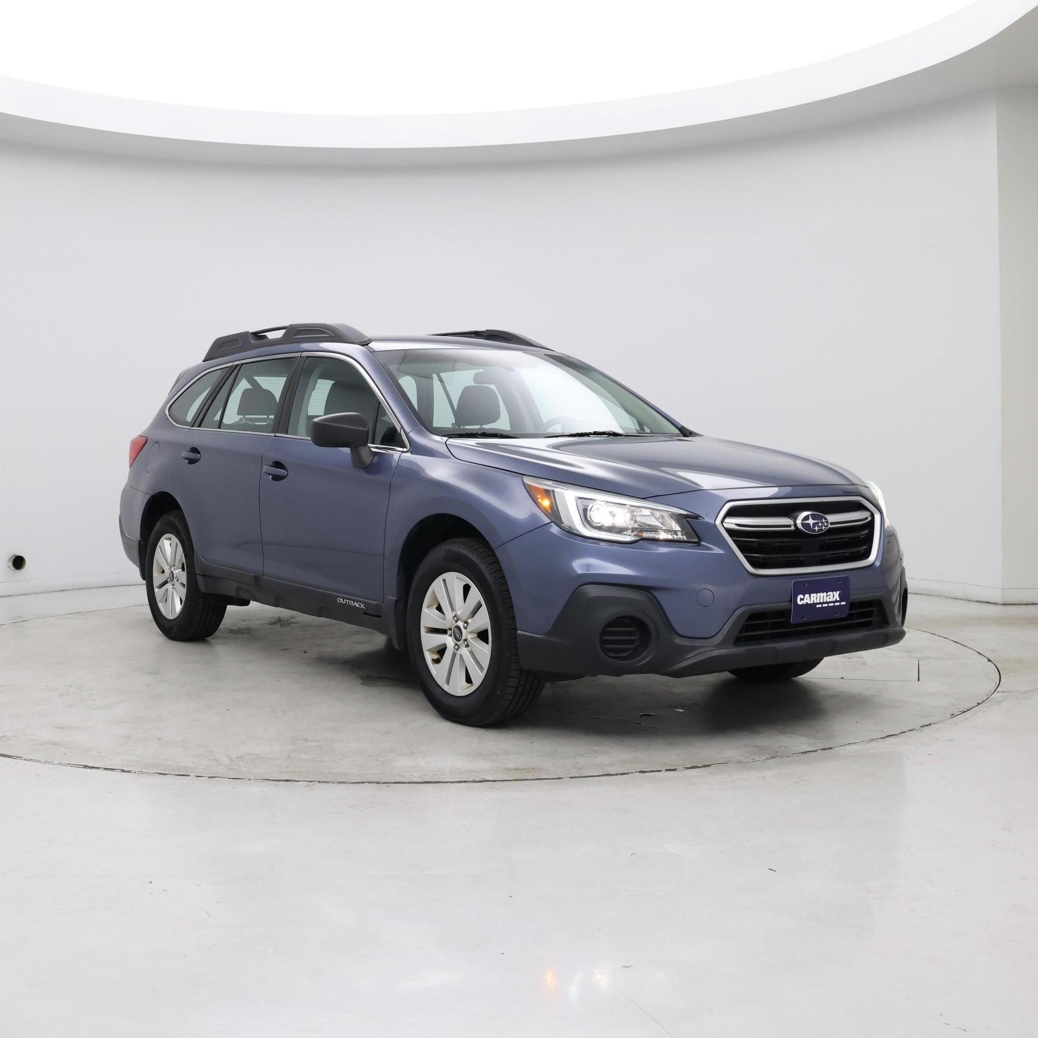 Blue 2018 Subaru Outback Wagon All-Wheel Drive Automatic