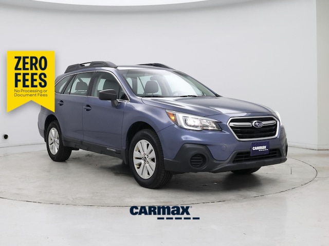 Blue 2018 Subaru Outback Wagon All-Wheel Drive Automatic