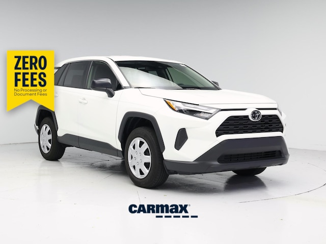 White 2025 Toyota RAV4 SUV / Crossover Front-Wheel Drive Automatic