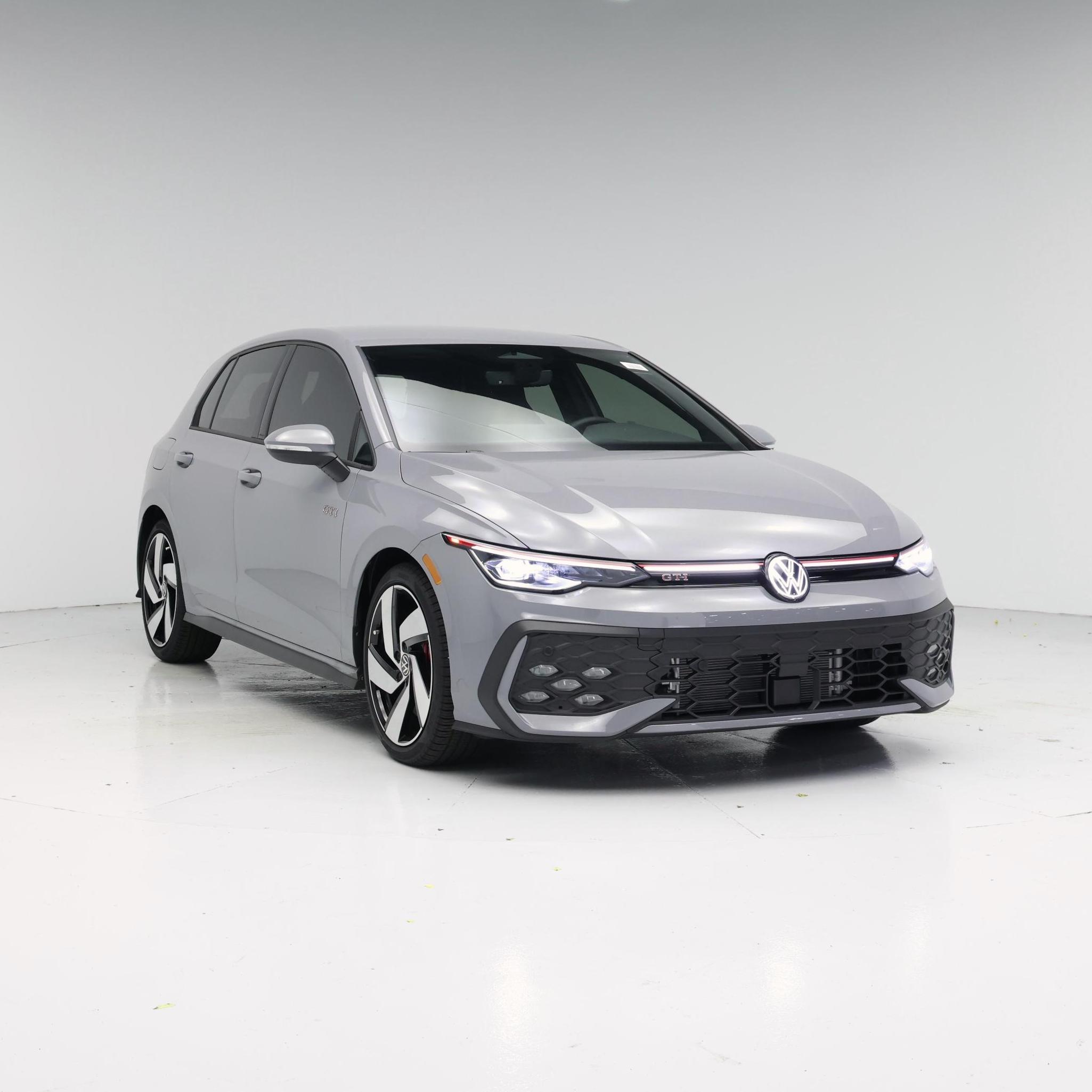 Gray 2026 Volkswagen Golf GTI Hatchback Front-Wheel Drive Automatic
