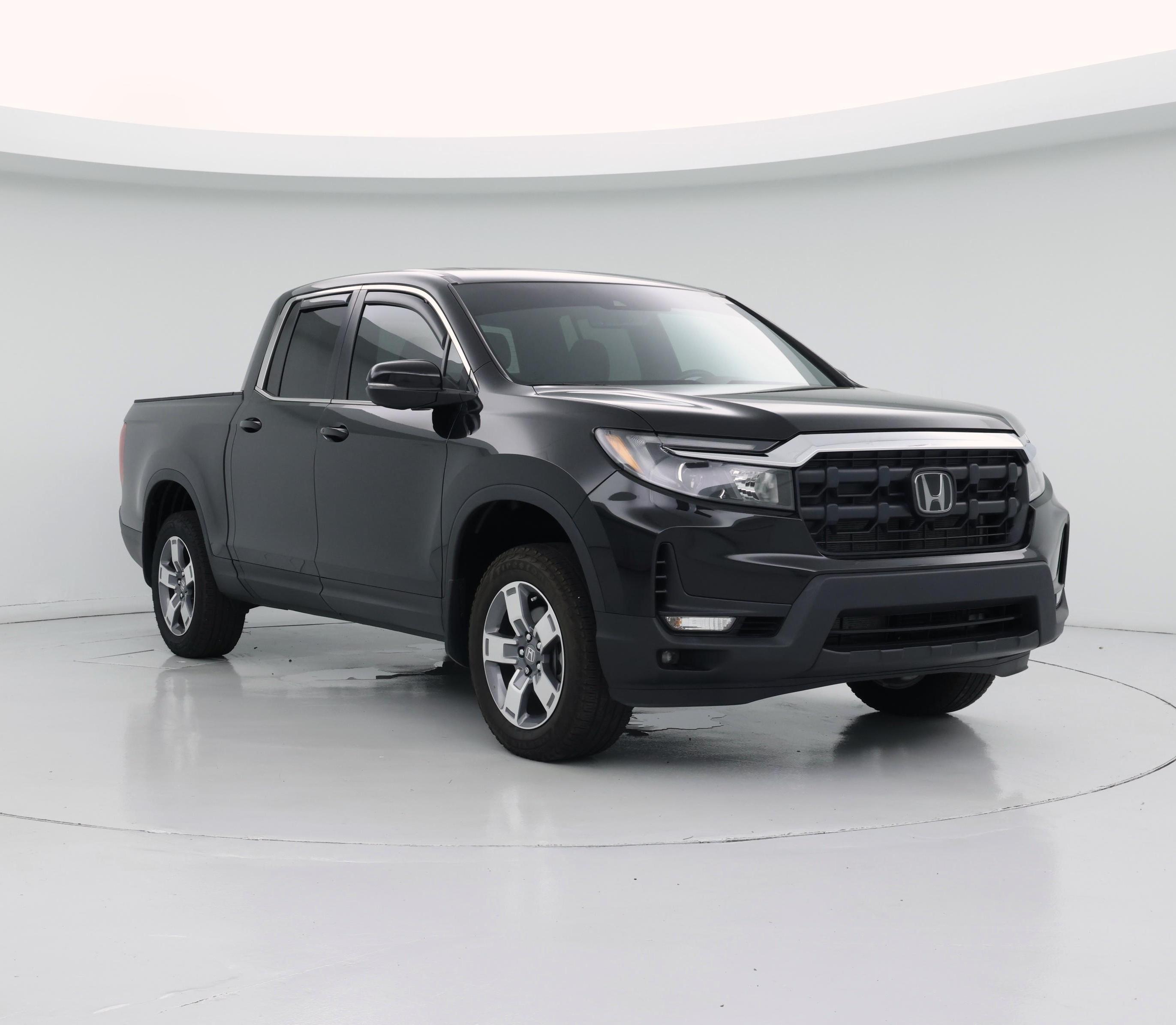 Black 2024 Honda Ridgeline Pickup Truck All-Wheel Drive Automatic