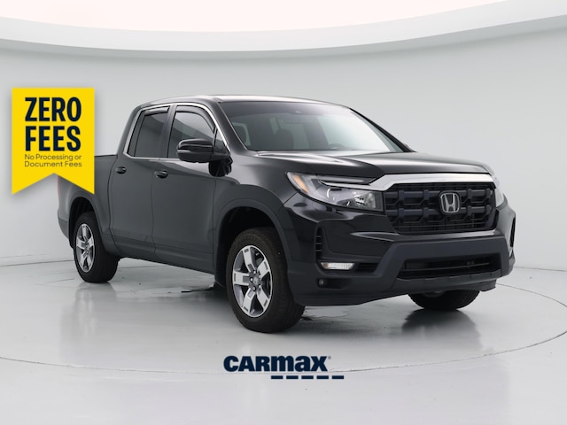 Black 2024 Honda Ridgeline Pickup Truck All-Wheel Drive Automatic