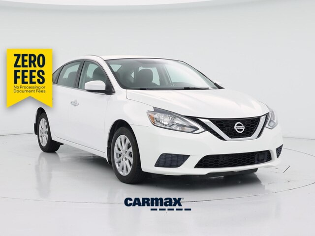 White 2018 Nissan Sentra Sedan Front-Wheel Drive Automatic