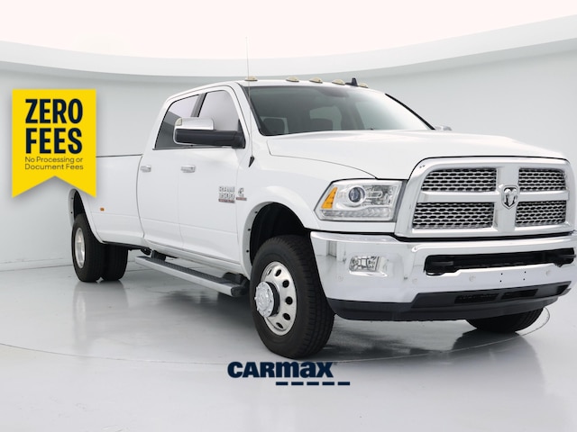White 2017 RAM 3500 Pickup Truck Four-Wheel Drive Automatic