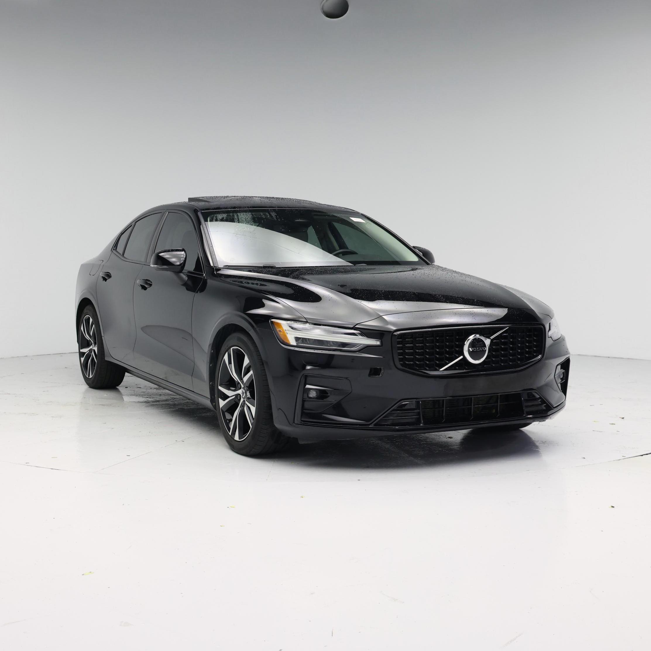 Black 2023 Volvo S60 Sedan All-Wheel Drive Automatic