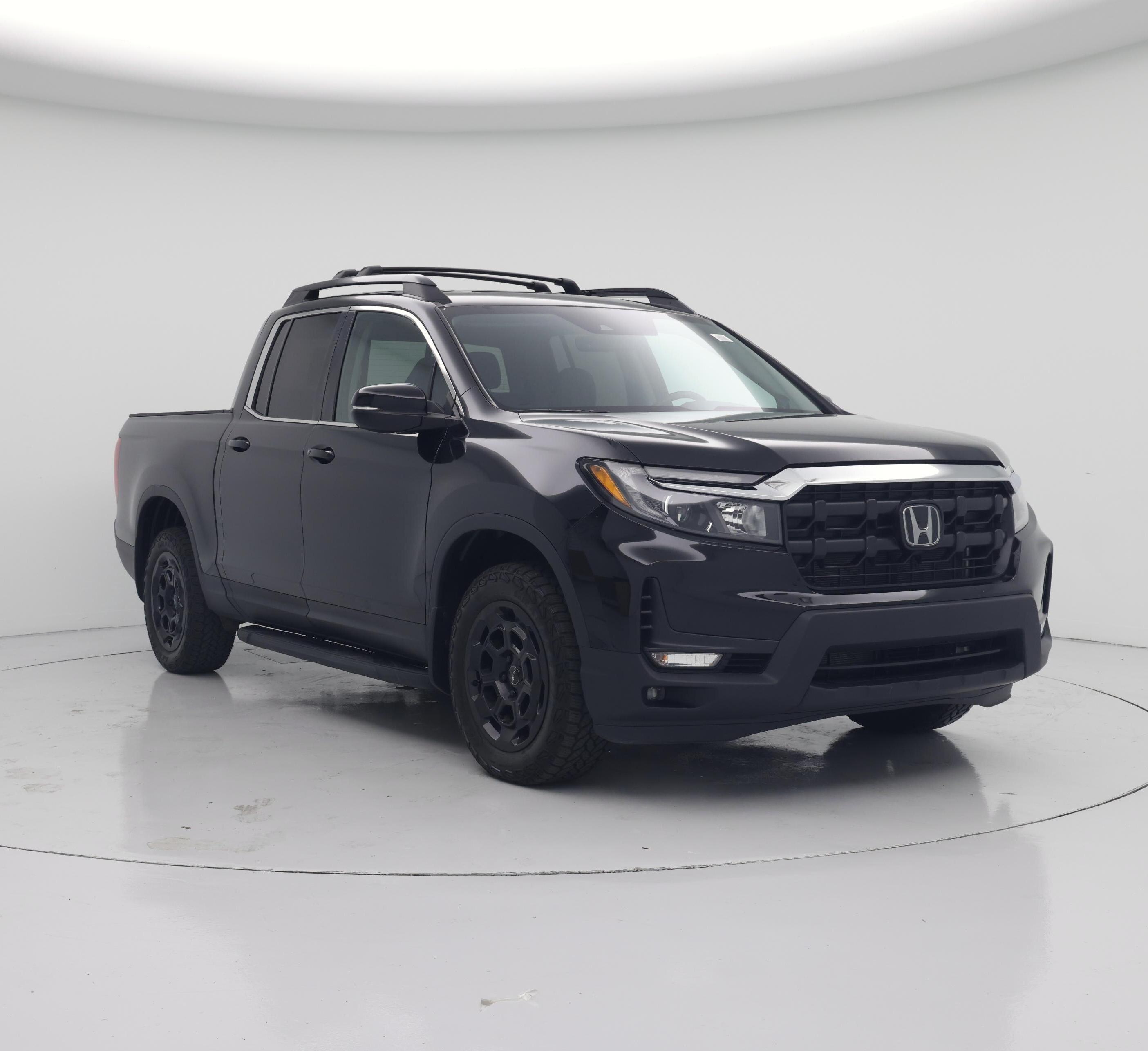 Black 2025 Honda Ridgeline Pickup Truck All-Wheel Drive Automatic