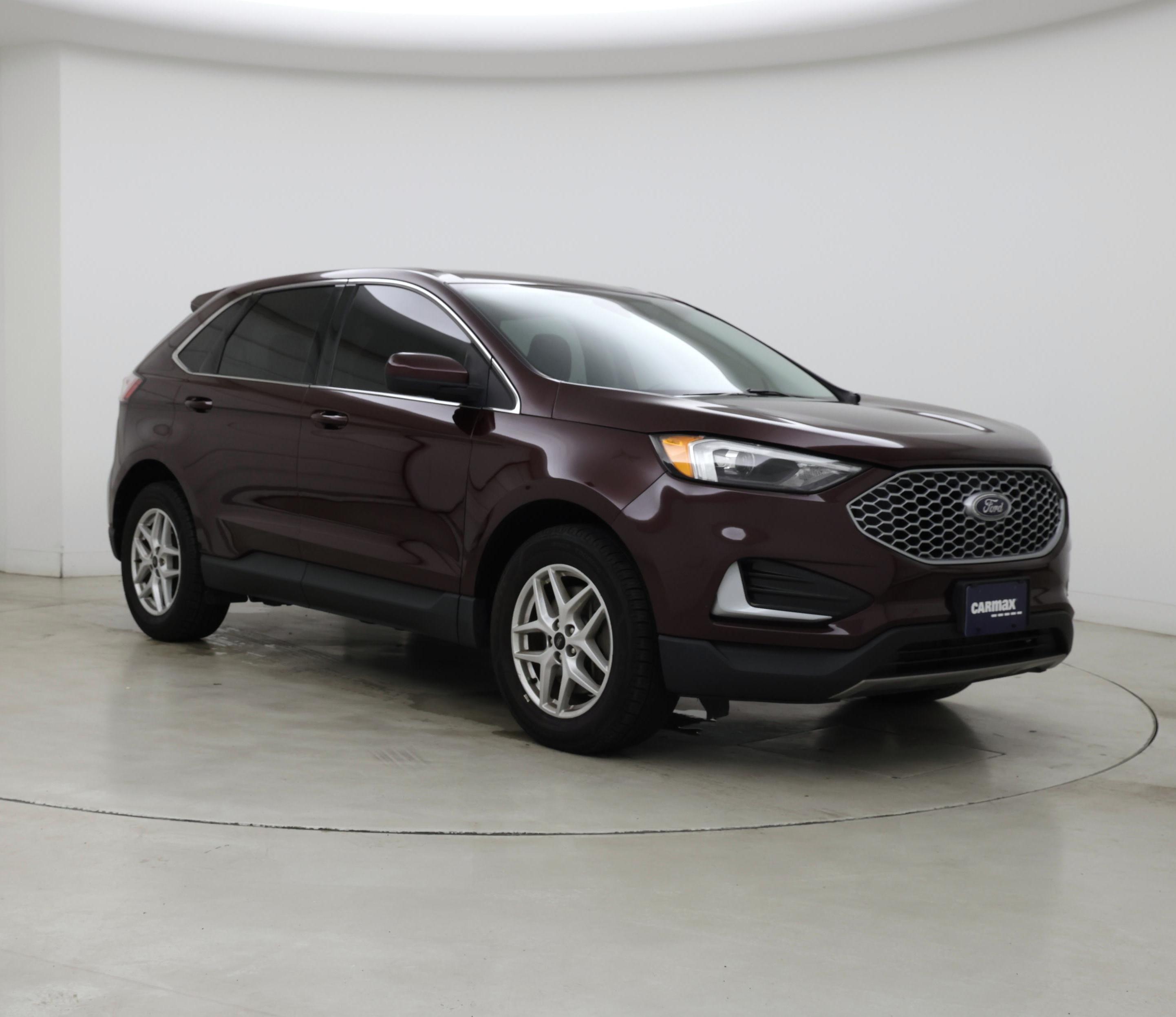 Red (Burgundy) 2023 Ford Edge SUV / Crossover All-Wheel Drive Automatic