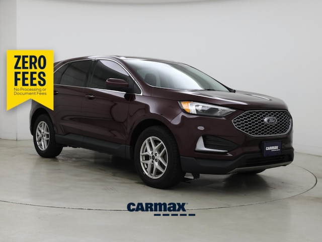 Red (Burgundy) 2023 Ford Edge SUV / Crossover All-Wheel Drive Automatic