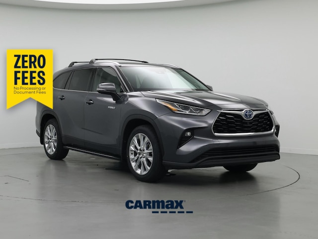 Gray 2021 Toyota Highlander Hybrid SUV / Crossover Front-Wheel Drive Automatic