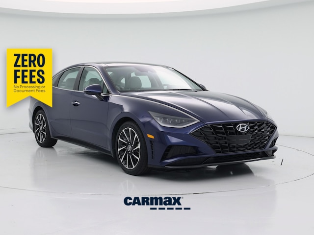 Blue 2021 Hyundai Sonata Sedan Front-Wheel Drive Automatic