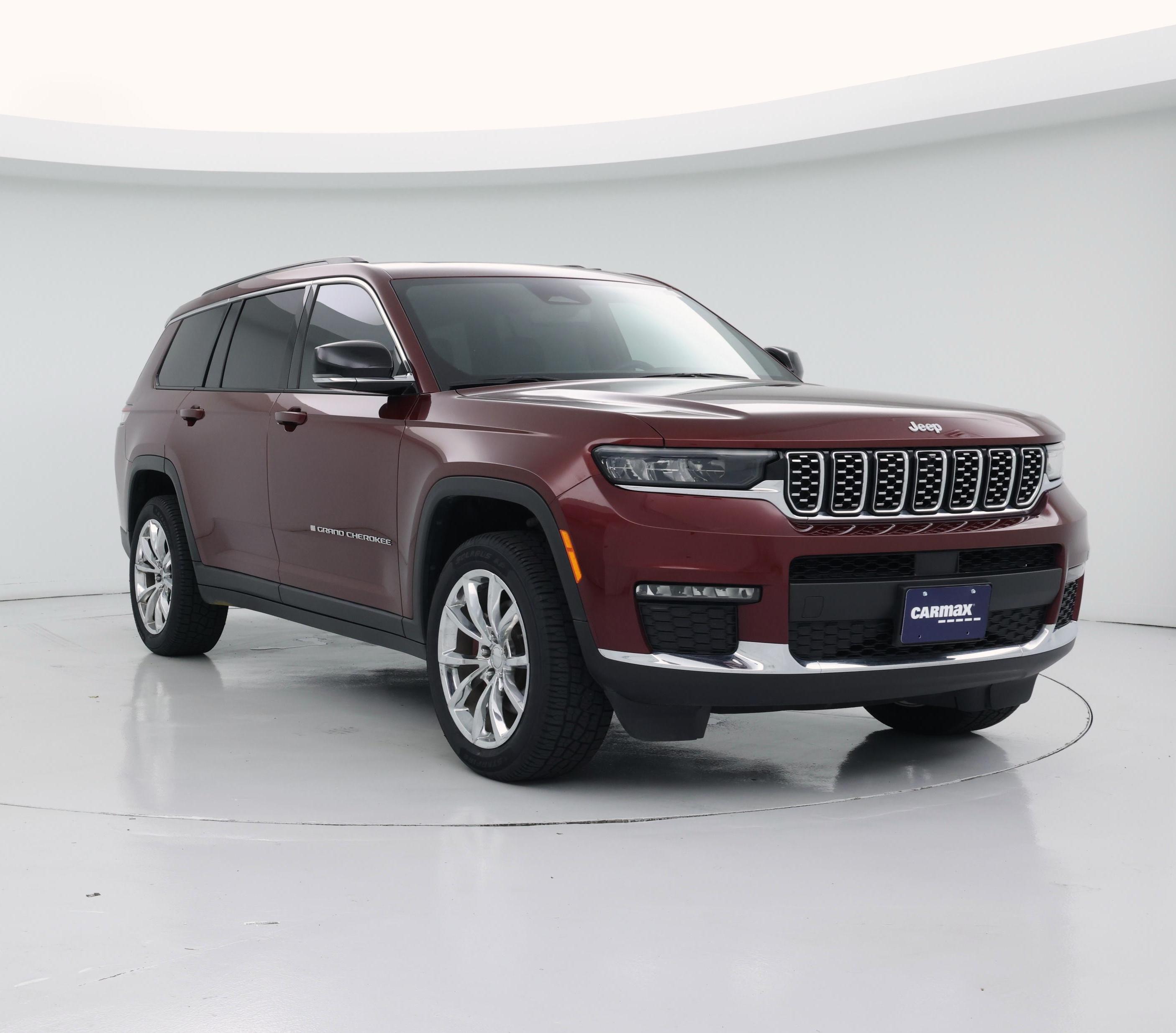 Red (Burgundy) 2024 Jeep Grand Cherokee L SUV / Crossover Four-Wheel Drive Automatic