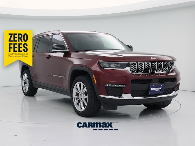 Red (Burgundy) 2024 Jeep Grand Cherokee L SUV / Crossover Four-Wheel Drive Automatic