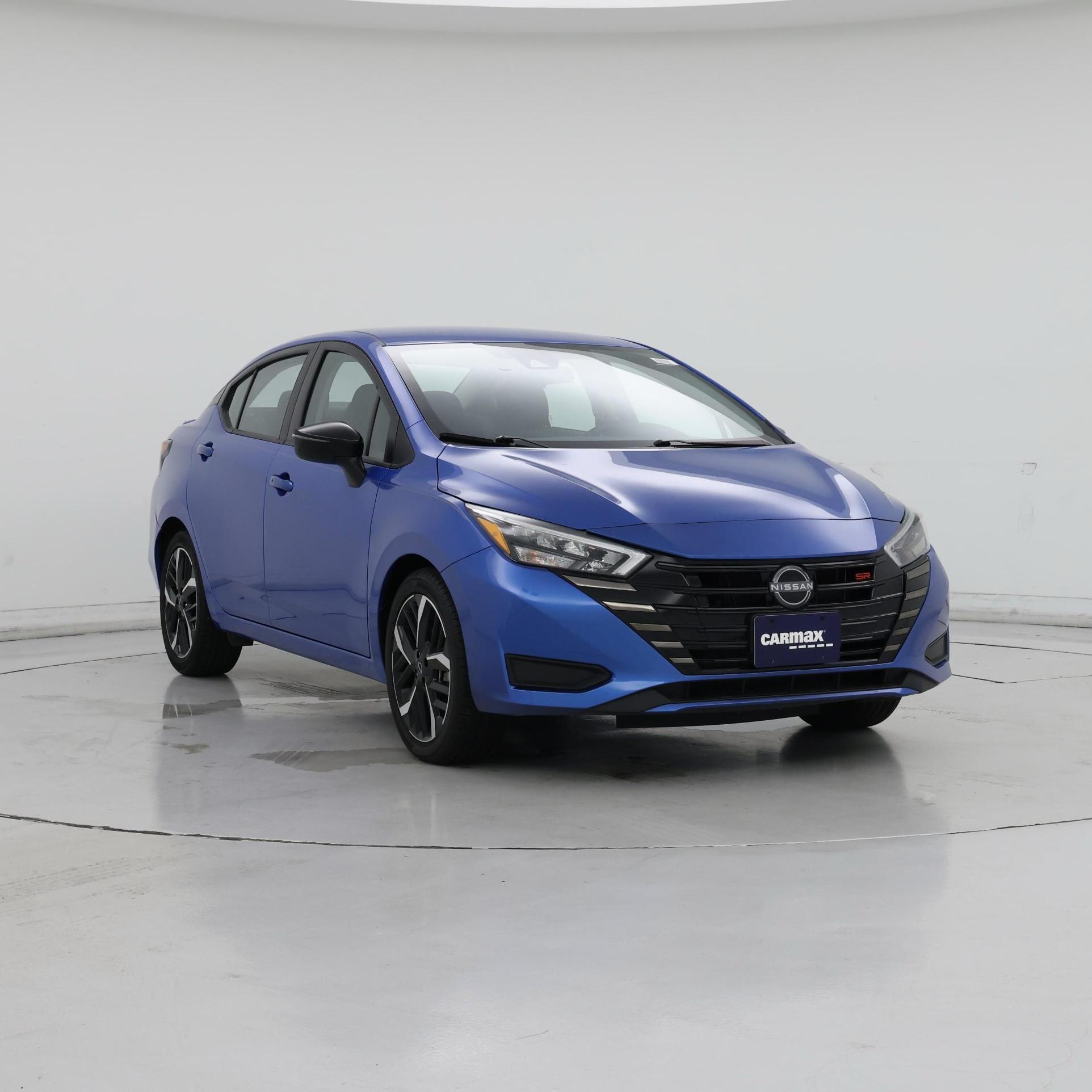 Blue 2024 Nissan Versa Sedan Front-Wheel Drive Automatic