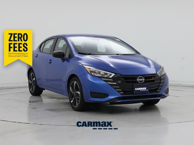 Blue 2024 Nissan Versa Sedan Front-Wheel Drive Automatic