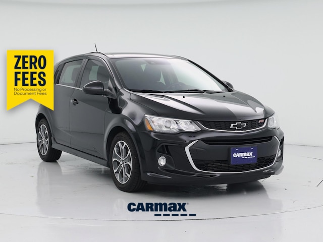 Black 2019 Chevrolet Sonic Hatchback Front-Wheel Drive Automatic