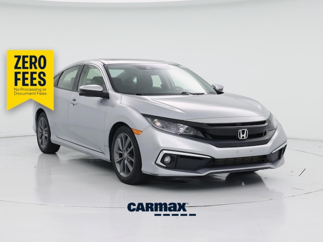 Silver 2019 Honda Civic Sedan Front-Wheel Drive Automatic