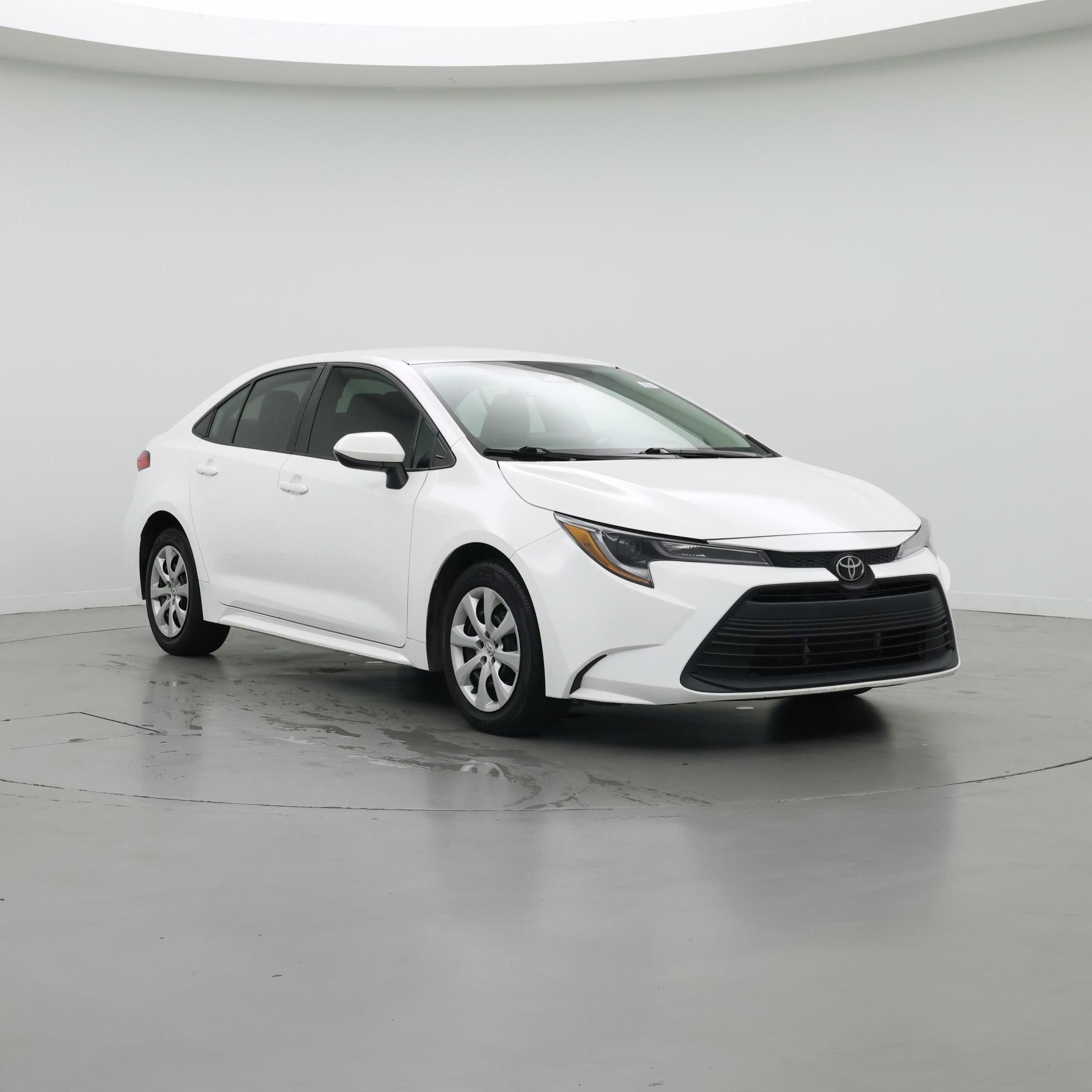 White 2024 Toyota Corolla Sedan Front-Wheel Drive Automatic