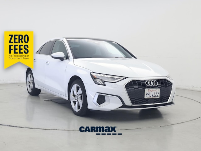 White 2023 Audi A3 Sedan All-Wheel Drive Automatic