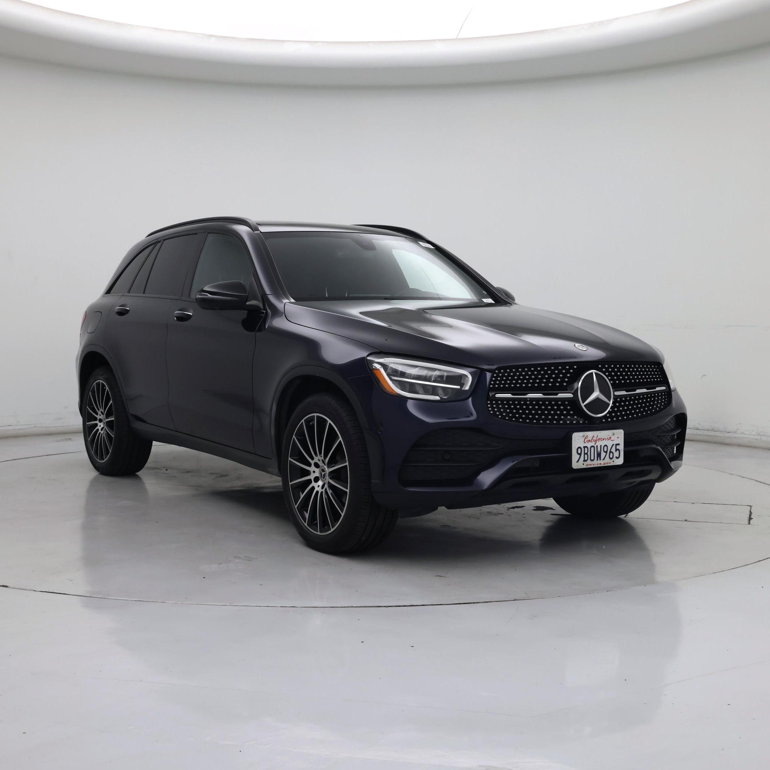 Blue 2021 Mercedes-Benz GLC SUV / Crossover Rear-Wheel Drive Automatic
