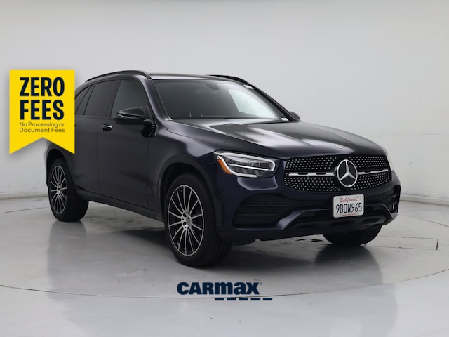 Blue 2021 Mercedes-Benz GLC SUV / Crossover Rear-Wheel Drive Automatic