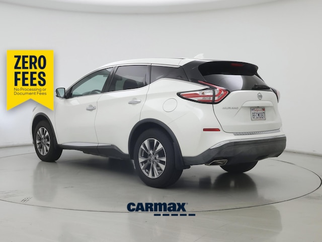 White 2018 Nissan Murano S FWD SUV / Crossover Front-Wheel Drive Automatic