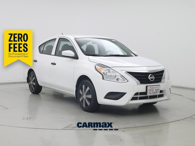 White 2017 Nissan Versa Sedan Manual