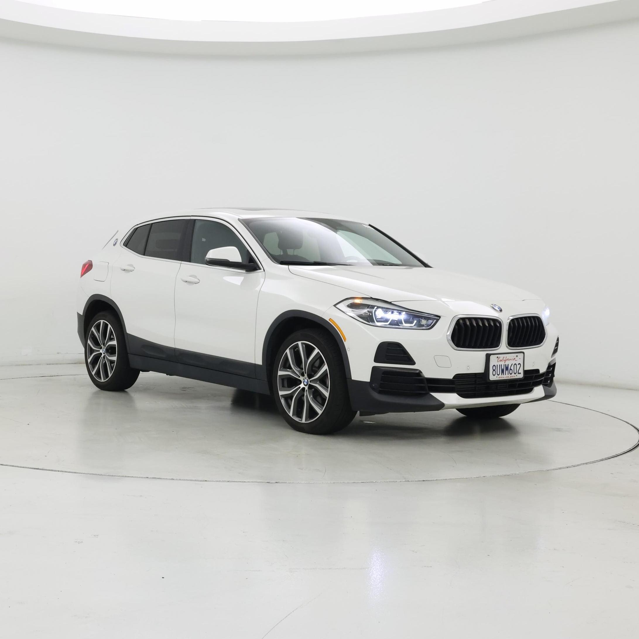 White 2021 BMW X2 SUV / Crossover Front-Wheel Drive Automatic
