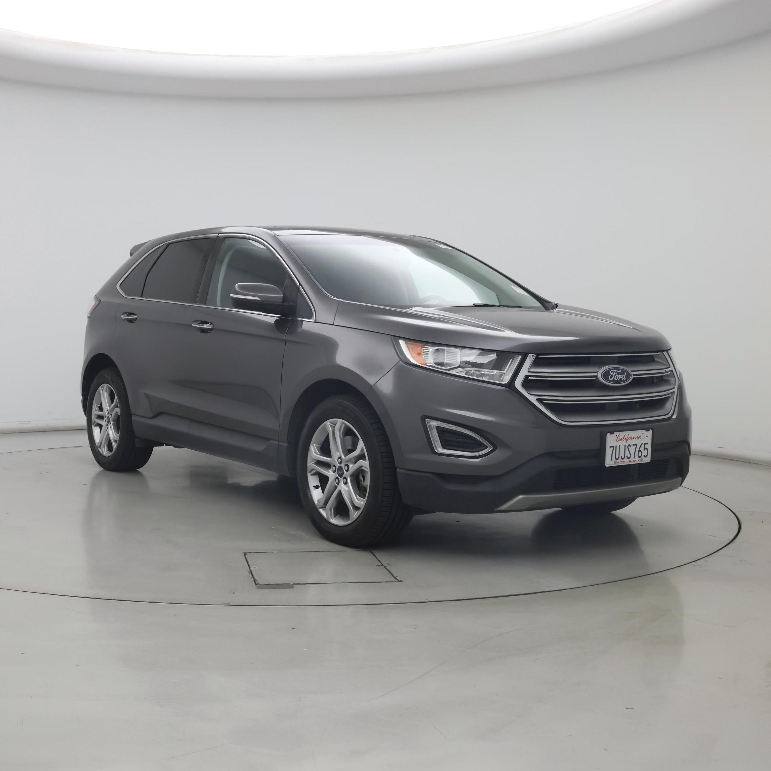 Gray 2016 Ford Edge SUV / Crossover All-Wheel Drive Automatic