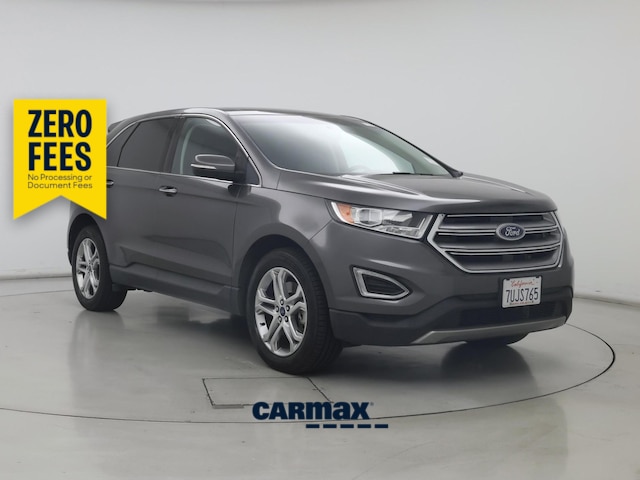 Gray 2016 Ford Edge SUV / Crossover All-Wheel Drive Automatic