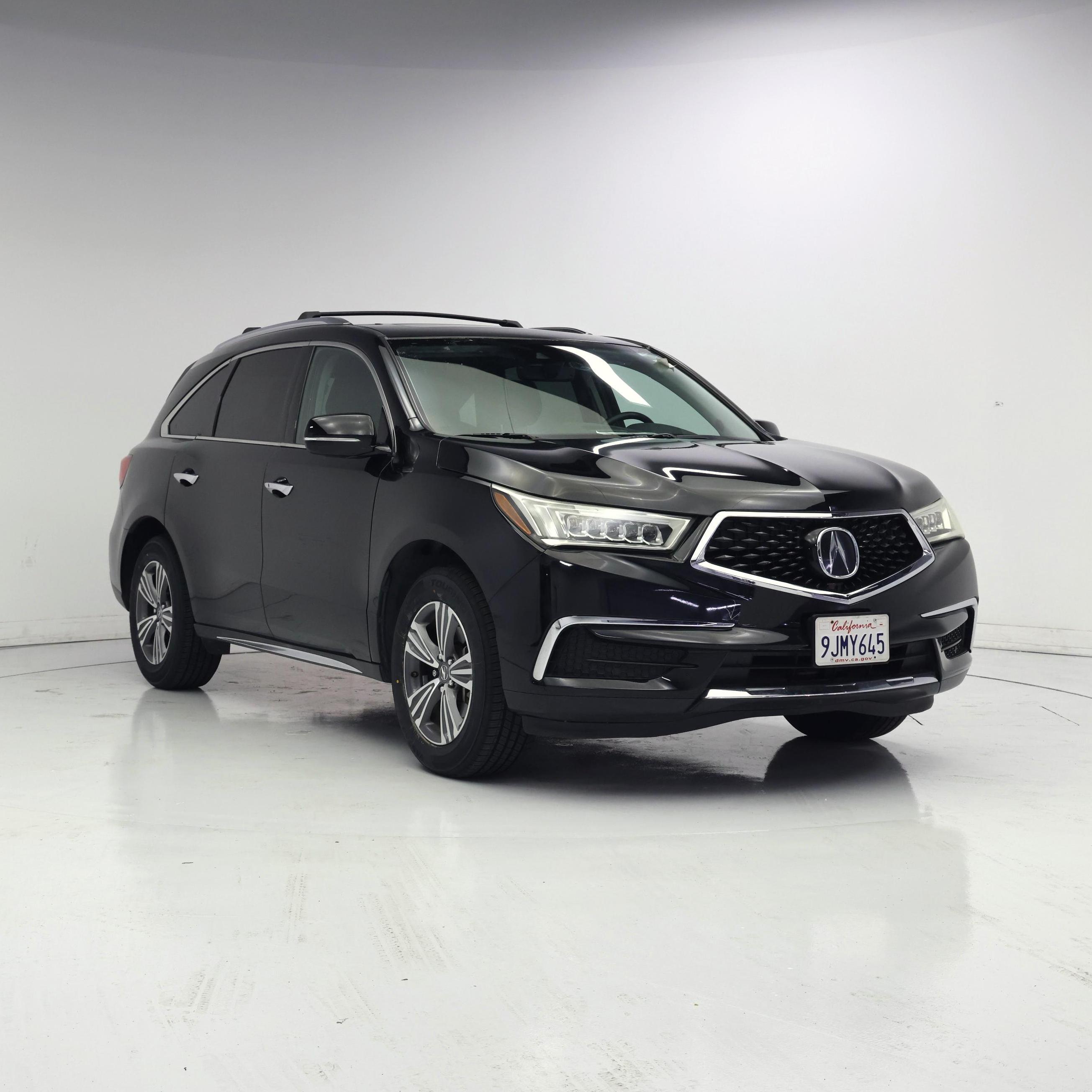 Black 2019 Acura MDX SUV / Crossover Front-Wheel Drive Automatic