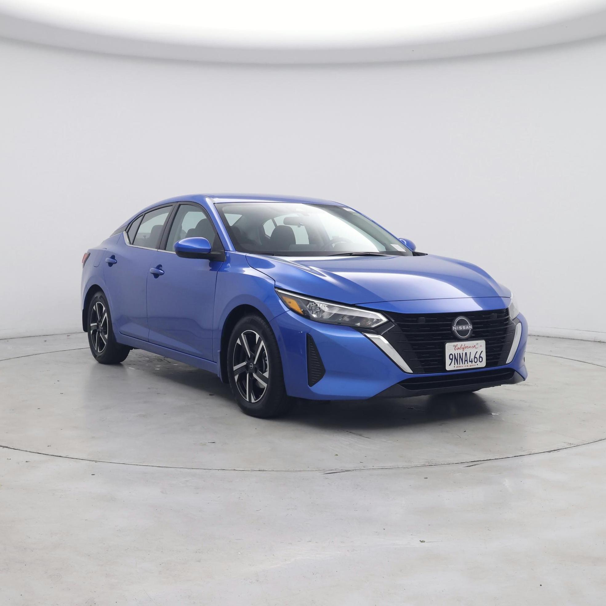 Blue 2024 Nissan Sentra Sedan Front-Wheel Drive Automatic