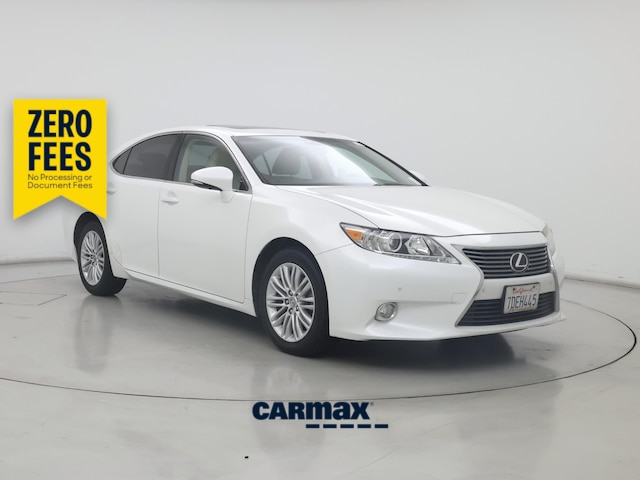 White 2014 Lexus ES Sedan Front-Wheel Drive Automatic