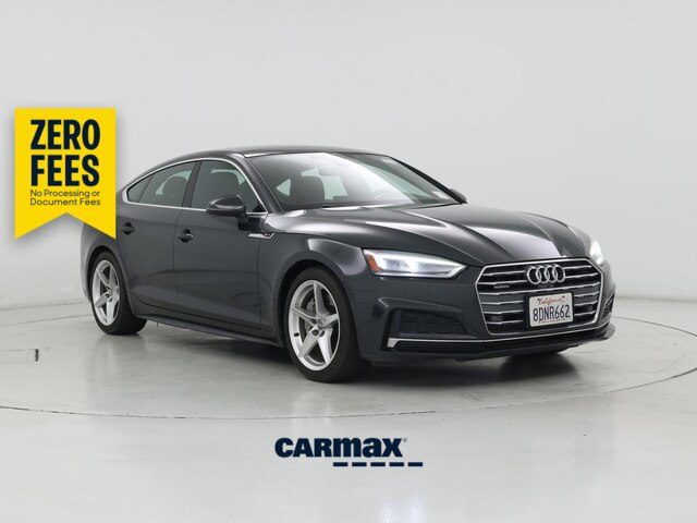Gray 2018 Audi A5 Sportback Sedan All-Wheel Drive Automatic