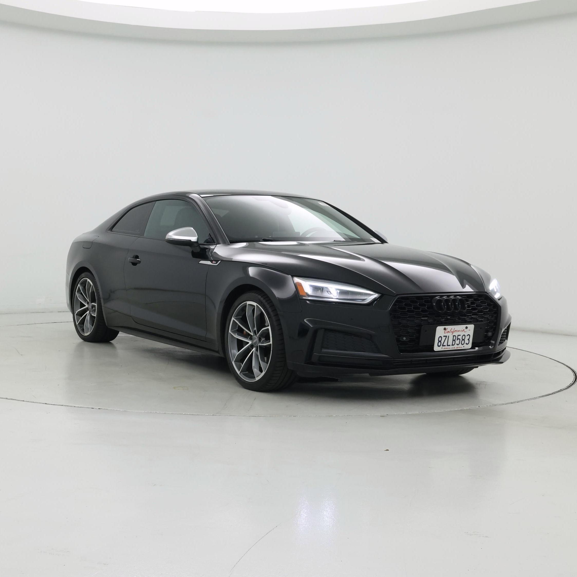 Black 2018 Audi S5 Coupe All-Wheel Drive Automatic