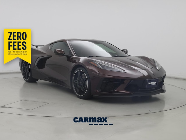 Red (Burgundy) 2022 Chevrolet Corvette Coupe Rear-Wheel Drive Automatic