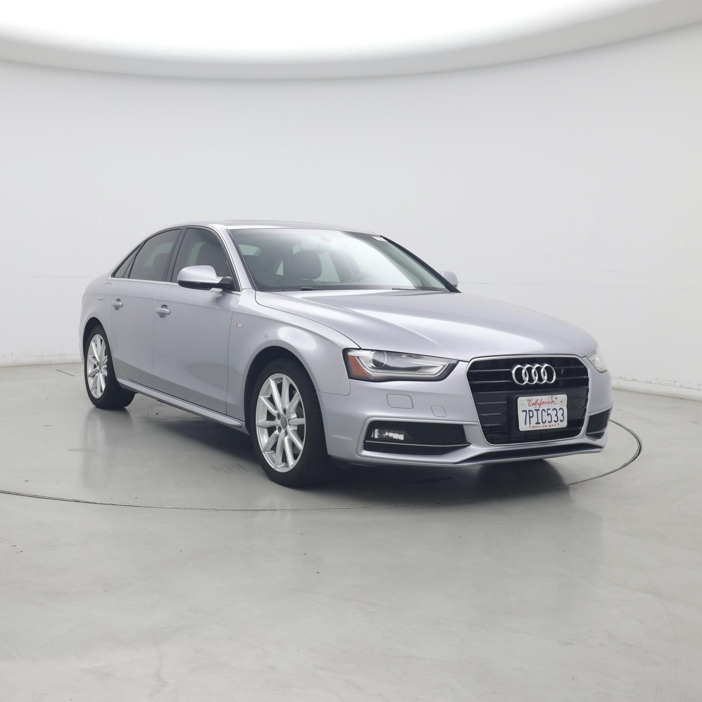 Silver 2016 Audi A4 Sedan All-Wheel Drive Automatic